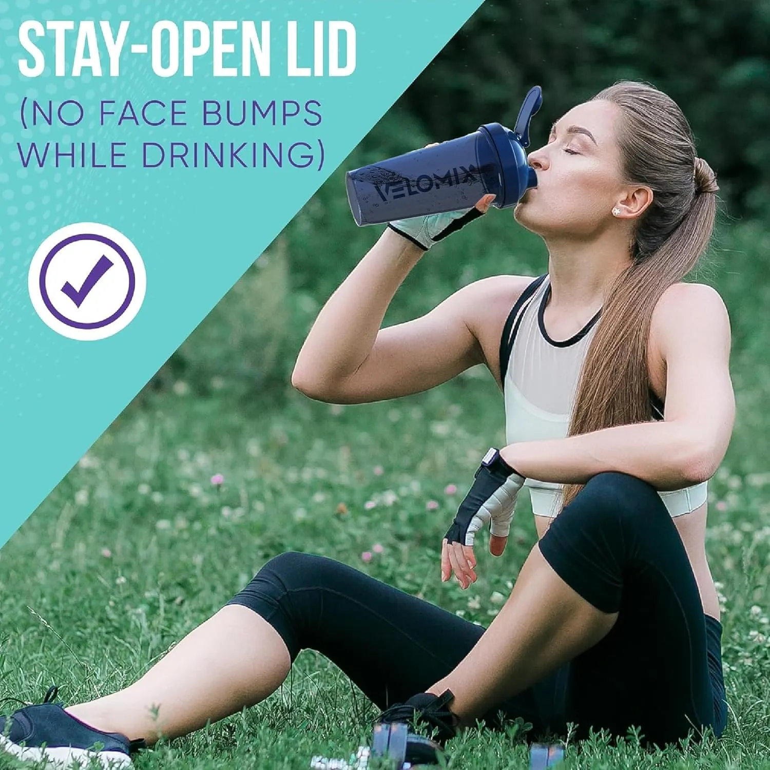 -2 Pack- 28 oz Protein Shaker Bottles for Protein Mixes - 2x Wire Whisk | Leak Proof Shaker Cups for Protein Shakes | Pre Workout Shaker Bottle | Shakers for Protein Shakes-Green&Blue