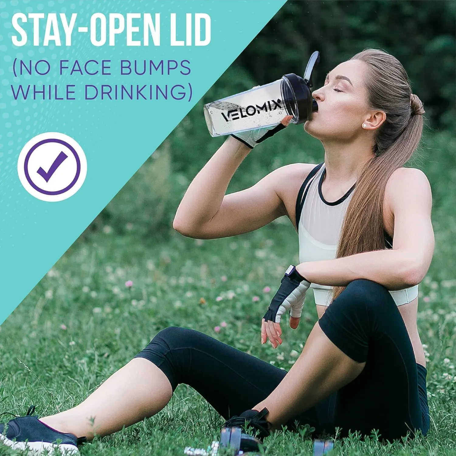 -2 Pack- 28 oz Protein Shaker Bottles for Protein Mixes - 2x Wire Whisk | Leak Proof Shaker Cups for Protein Shakes | Protein Shaker Bottle Pack | Shakers for Protein Shakes - 2xTransparent