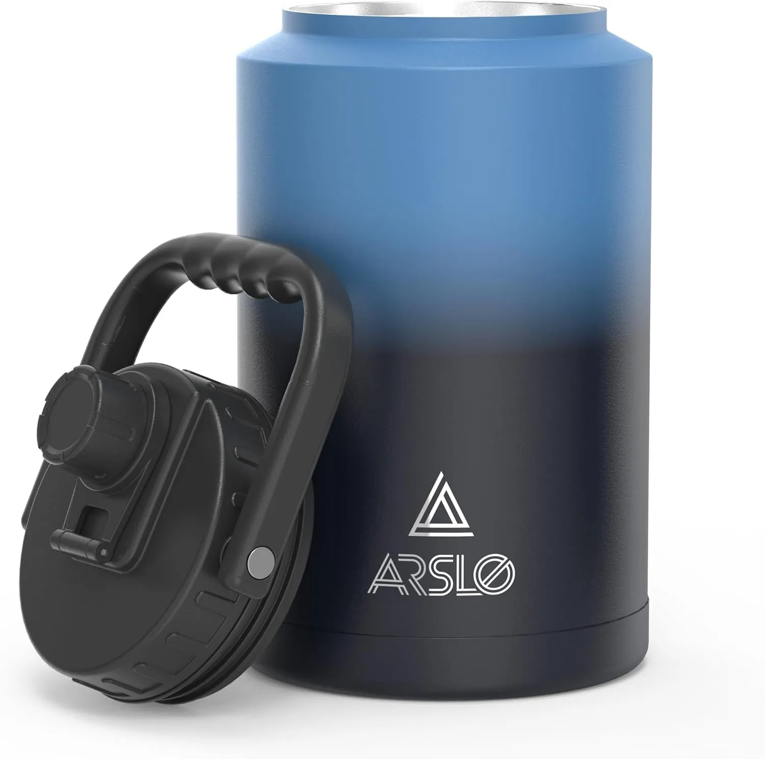 1 Gallon large Insulated Water Jug With Handle, One Gallon Insulated Water Bottle, 128oz Stainless Steel Water Jug, Big Thermos for Gym,Hiking,Camping&Travel