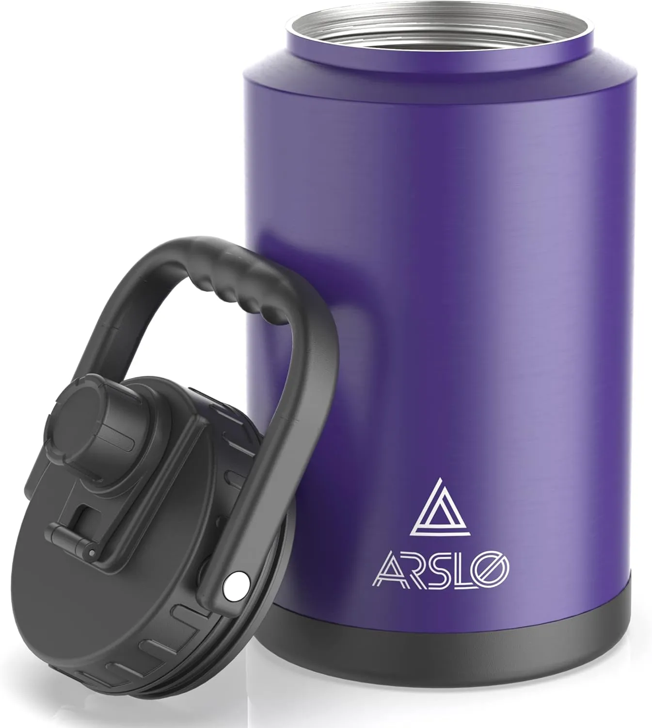 1 Gallon large Insulated Water Jug With Handle, One Gallon Insulated Water Bottle, 128oz Stainless Steel Water Jug, Big Thermos for Gym,Hiking,Camping&Travel