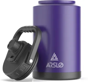 1 Gallon large Insulated Water Jug With Handle, One Gallon Insulated Water Bottle, 128oz Stainless Steel Water Jug, Big Thermos for Gym,Hiking,Camping&Travel