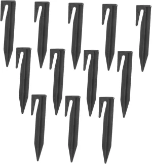 100pcs Heavy Duty Tent Pegs Ground Stakes for Camping Tarp and Awning Lightweight Yet Sturdy Wind Resistant for Grass and Outdoor Use