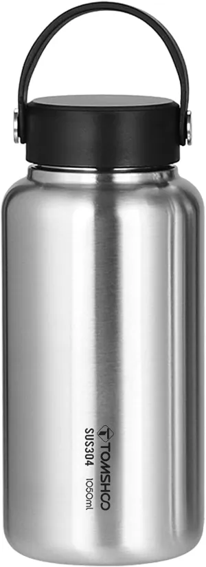 1050ml Stainless Steel Leak Proof Sports Water Bottle for Fitness, Running, Yoga, Hiking