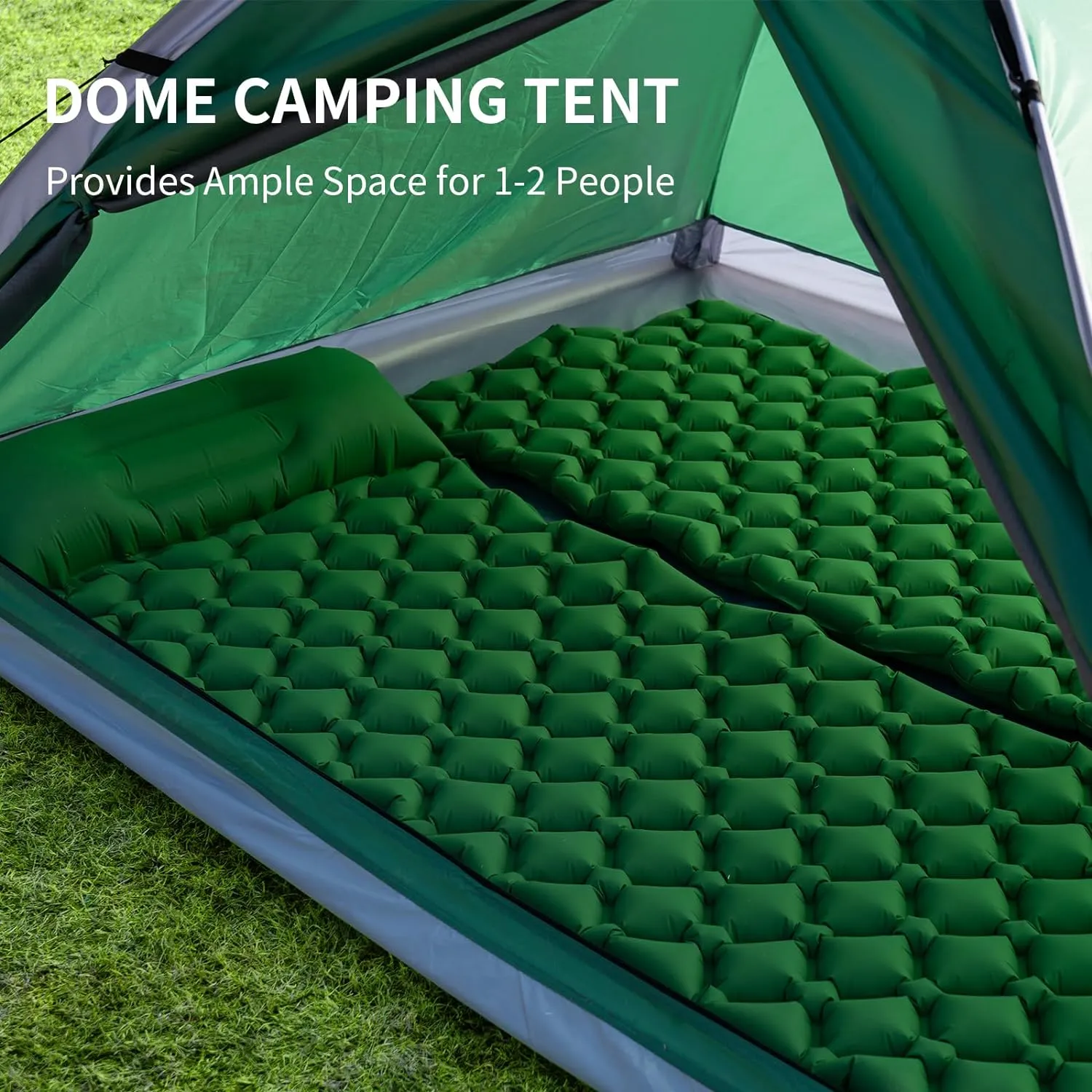 1/2/4/5/6 Person Dome Tents for Camping, Lightweight Portable Backpacking Tent, Small Easy Set Up Outdoor Waterproof Camping Hiking Tent for Adults