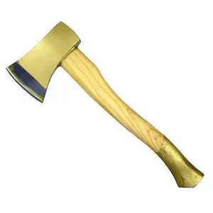 1.5Lb Hand Axe With Ash Wooden Handle Fire Wood Log Chopper Hatchet Camping