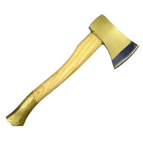 1.5Lb Hand Axe With Ash Wooden Handle Fire Wood Log Chopper Hatchet Camping