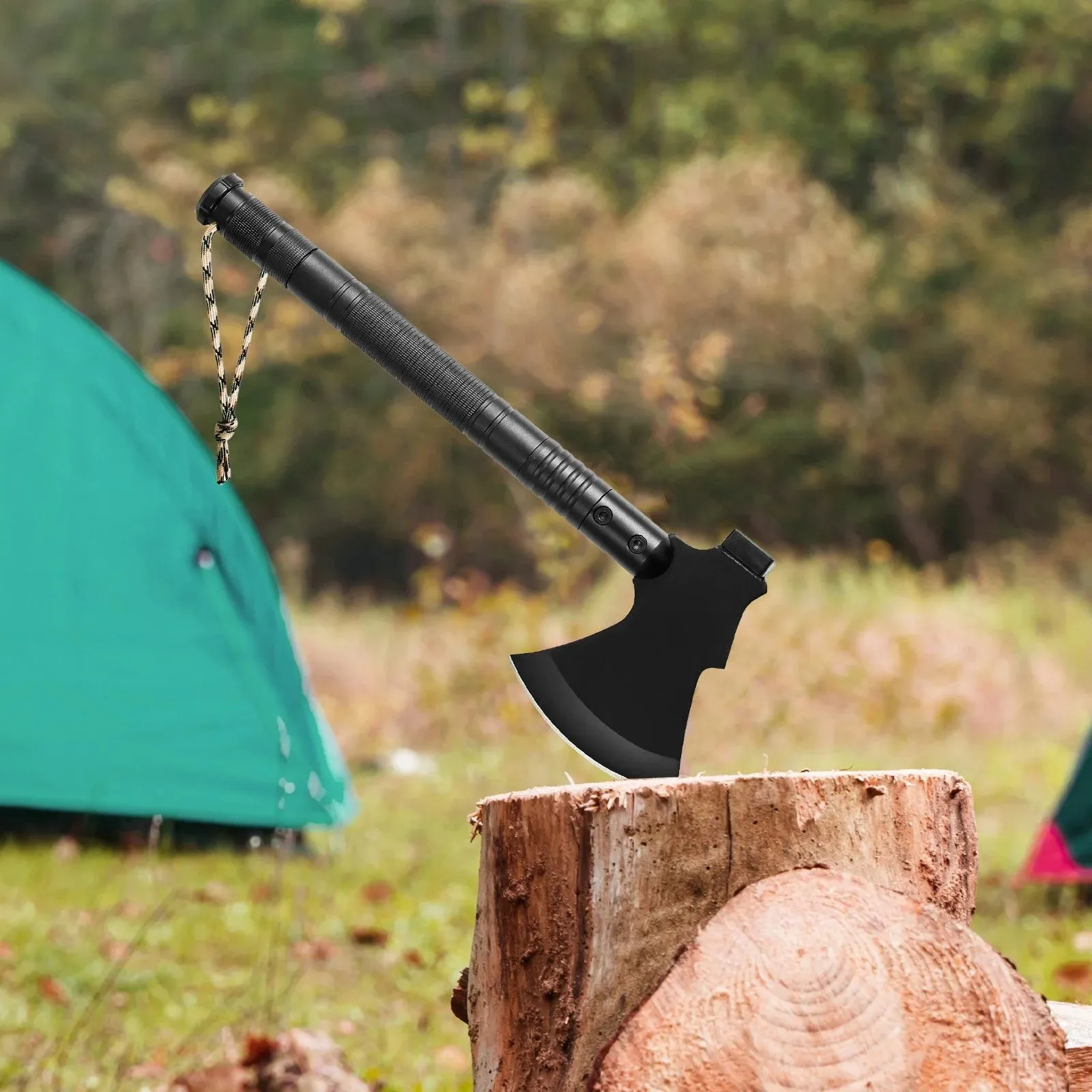 16-In-1 Survival Toolkit for Camping with Hatchet