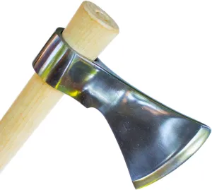 16 Inch Hand-Forged Polished Steel Mouse Throwing Tomahawk Axe Hatchet - Handy, and Packs a Powerful Throw!