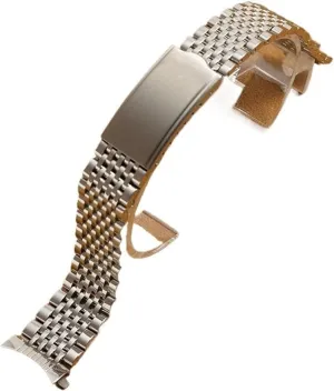 18mm 19mm 20mm Bead Of Rice Solid Stainless Steel Watch Strap Bracelet