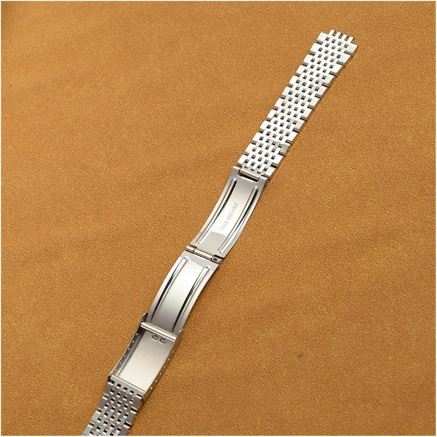 18mm 19mm 20mm Bead Of Rice Solid Stainless Steel Watch Strap Bracelet