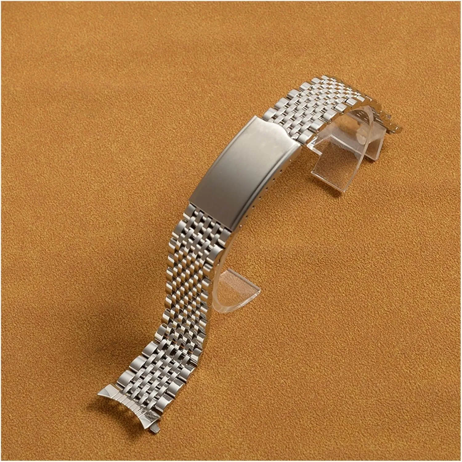 18mm 19mm 20mm Bead Of Rice Solid Stainless Steel Watch Strap Bracelet