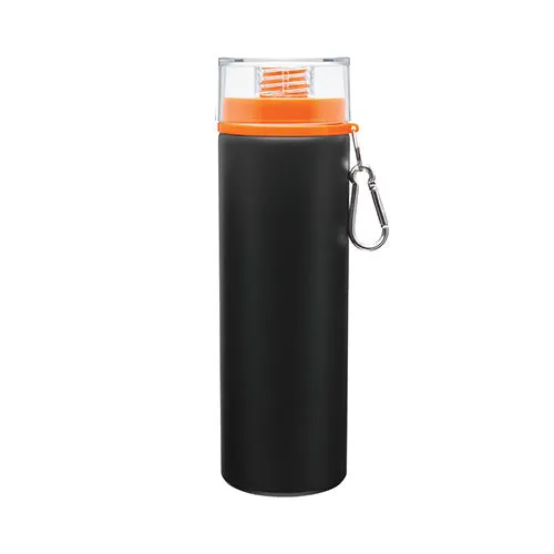 28 oz SGS Trek Matte Black Aluminum Bottle
