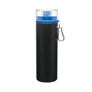 28 oz SGS Trek Matte Black Aluminum Bottle