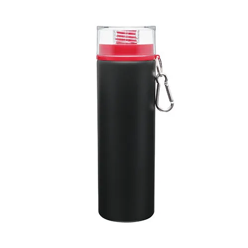 28 oz SGS Trek Matte Black Aluminum Bottle