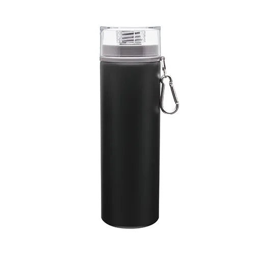 28 oz SGS Trek Matte Black Aluminum Bottle