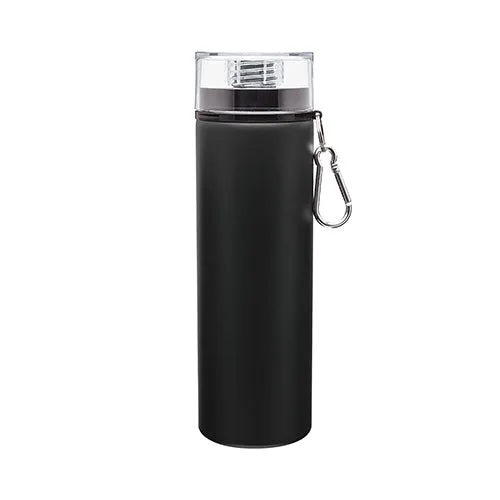 28 oz SGS Trek Matte Black Aluminum Bottle