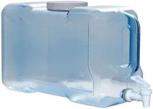 3 Gallon BPA Free Dispenser for Fridge Beverage Dispenser with Spigot for Easy Dispensing BPA Free Plastic with Handle Easy-Pour Spout Made in USA
