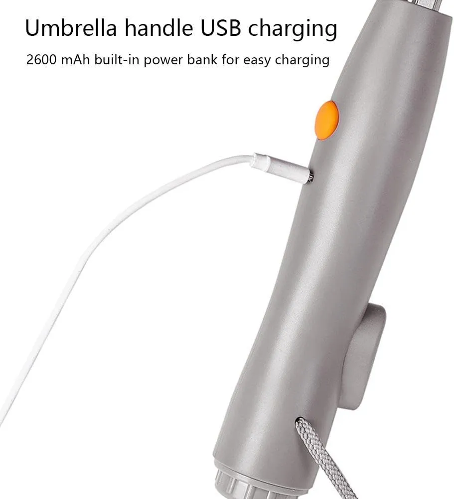 3 in 1 Umbrella with Fan, UV Blocking Umbrella with Fan, Umbrella With Fan And Mist Spray, Misting Umbrella With Fan, USB Rechargeable Sun Umbrella, Cooling Umbrella with Fan for Summer