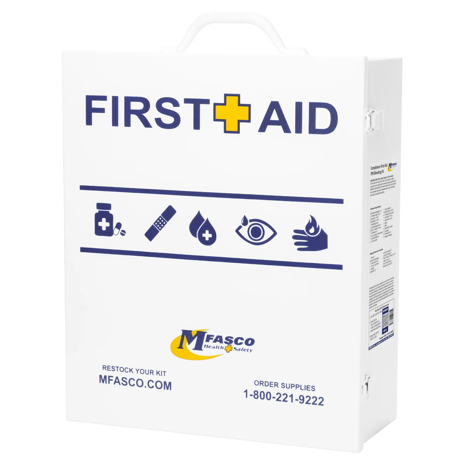 3 Shelf Compliance First Aid PPE Bleeding Kit