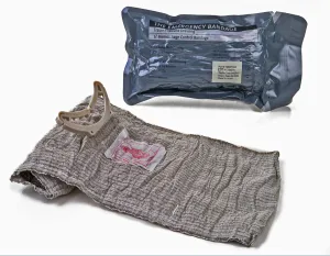 3 X Israeli Battle Bandages 6" Compression Israeli Battle Dressing for Emergency Wound Dressing, First Aid and Trauma Kit 2 Pack -3 Count