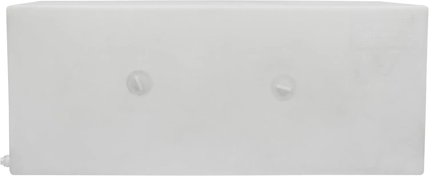 36 Gallon RV Fresh Water Tank, Potable Water Storage Tank for Drinking, Cooking, Cleaning, Showering, for Campers, Trailers, Motorhomes, RVs, Cube Shape, 37" x 16" x 15" (WT-5549)