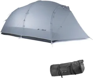 3F UL GEAR 3/4Person Camping Tent, Waterproof Tent For 3/4Seasons, Easy Set Up Hiking, Backpacking Tent Shelter, Included Ground Cloth