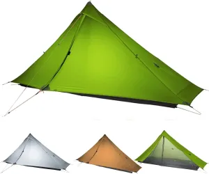 3F UL Gear Lanshan PRO Lanshan Ultralight Tent 3-Season Backpacking Tent for 1-Person or 2-Person, Waterproof Professional Tents for Camping, Trekking, Kayaking, Climbing