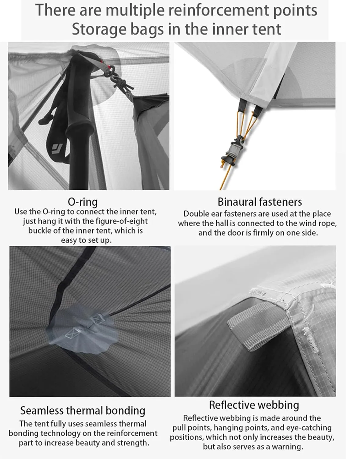 3F UL Gear Lanshan Ultralight Tent 3-Season Camping Tent, Ideal for Camping in The Garden,Outdoor Lightweight Camping Shelter and Hiking Tent
