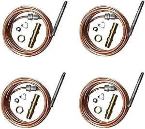 4 pcs 72" (182.8cm) THERMOCOUPLE for Bakers Pride Garland M1296X M1296A DCS 13007-2 1920401