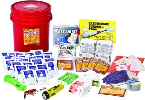4 Person Premium Home Survival Kit