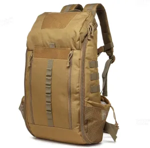 40L Waterproof Tactical Medical Backpack First Aid Bag for Hiking Trekking Hunting Fishing Camping Outdoor Sports (Khaki)