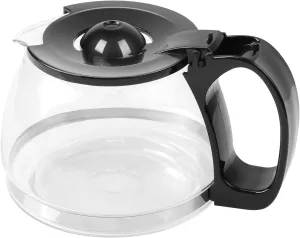 6-Cup Glass Carafe fits for Mr.Coffee,Universal Coffee Pot Machine Glass Carafe Decanter Replacement Accessory with Easy Pour Spout and Comfortable Grip Handle