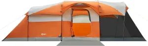 8 Person Camping Tent, Waterproof, Ideal For Large Families, Easy Set Up