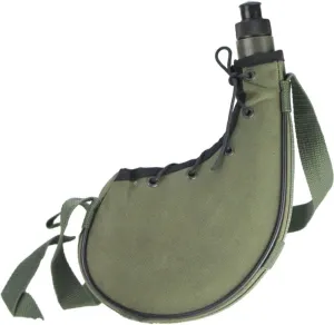 800ml Outdoor Military Canteen Water Bottle with Belt and Cover Camo Water Bottle Pouch Bag for Camping Hiking