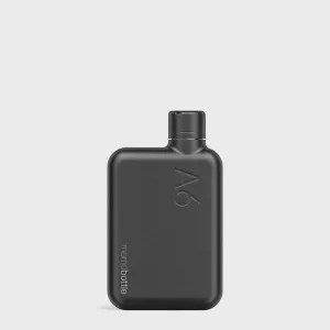 A6 Memobottle Stainless Steel - Black