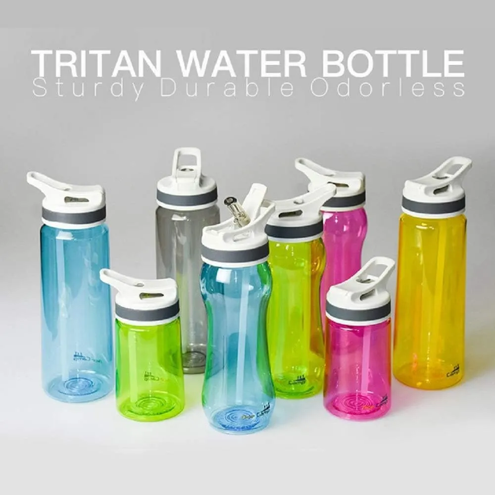 AceCamp TRITAN Portable Water Bottle for Kids, Toddlers, Adults, Odor & BPA-Free Leakproof Plastic Water Bottle, Hiking, Camping, School, Outdoors (12oz/20oz/27oz)