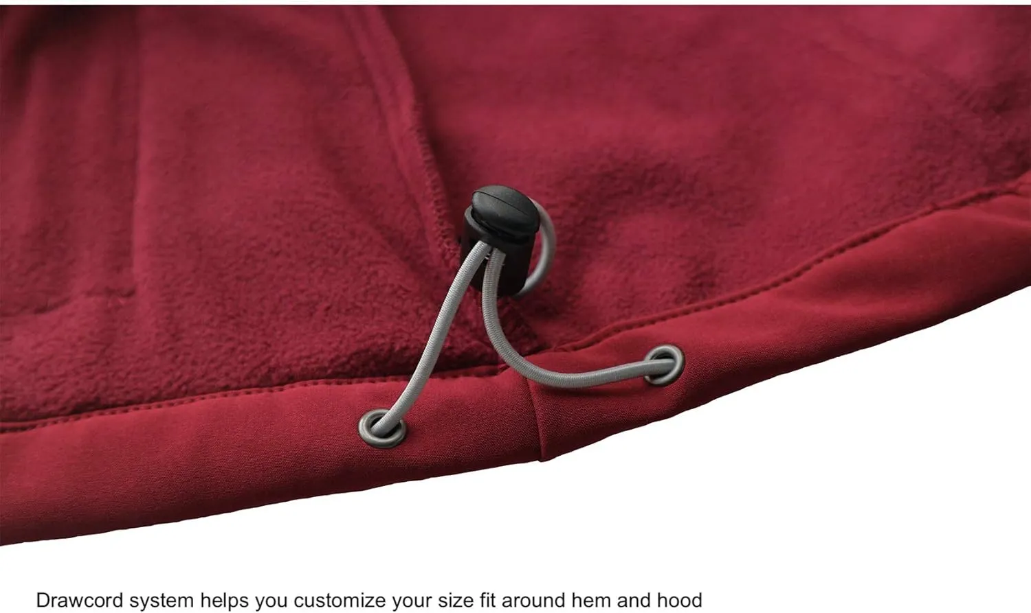 Acme Projects Women's Fleece Lined Softshell Jacket with Detachable Hood, Waterproof, Breathable, 8000mm/5000gm, YKK Zipper