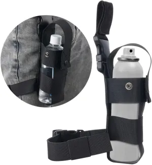 Adjustable Nylon Pepper Spray Pouch for Mk9, 1Lb Canister - Hiking Leg Holster with Open Top