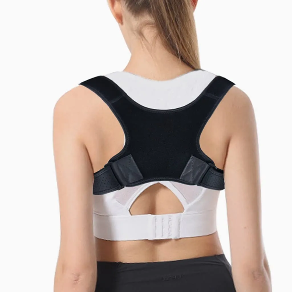 Adult Models Sitting Posture Correction Invisible Back Posture Correction Back Belt Anti-hunchback Correction Belt