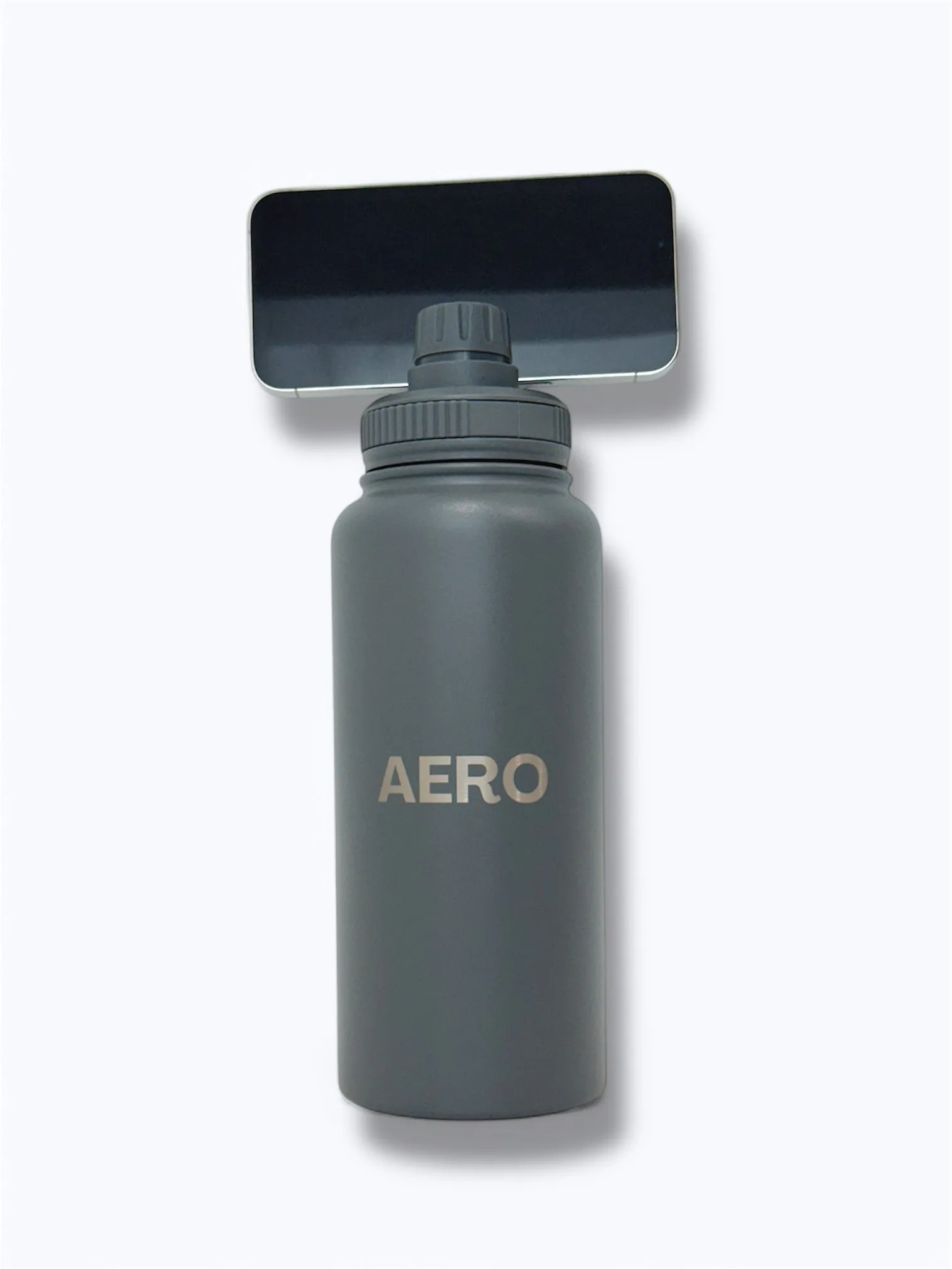 AERO- Grey 1L Magnetic Water Bottle