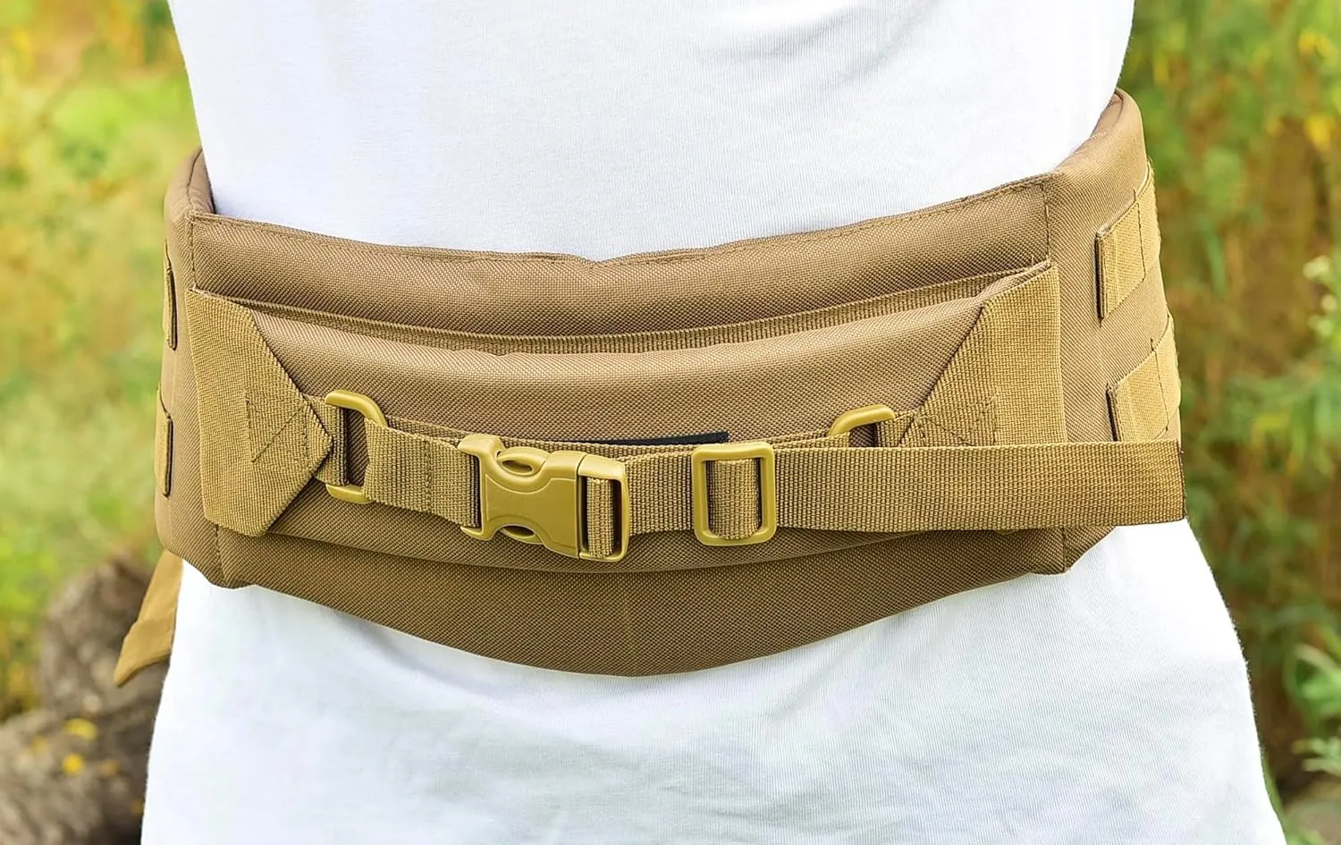 A.L.I.C.E Kidney Belt and Alice Kidney pad with Strap belt/Hip Belt/Kidney belt for framed rucksack LC-2/ALICE Pack
