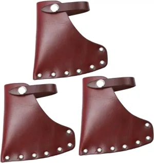 Angoily 3 Pcs Survival Hatchet Axe Case Full Size Ax Cover Protective Casing for Outdoor Activities