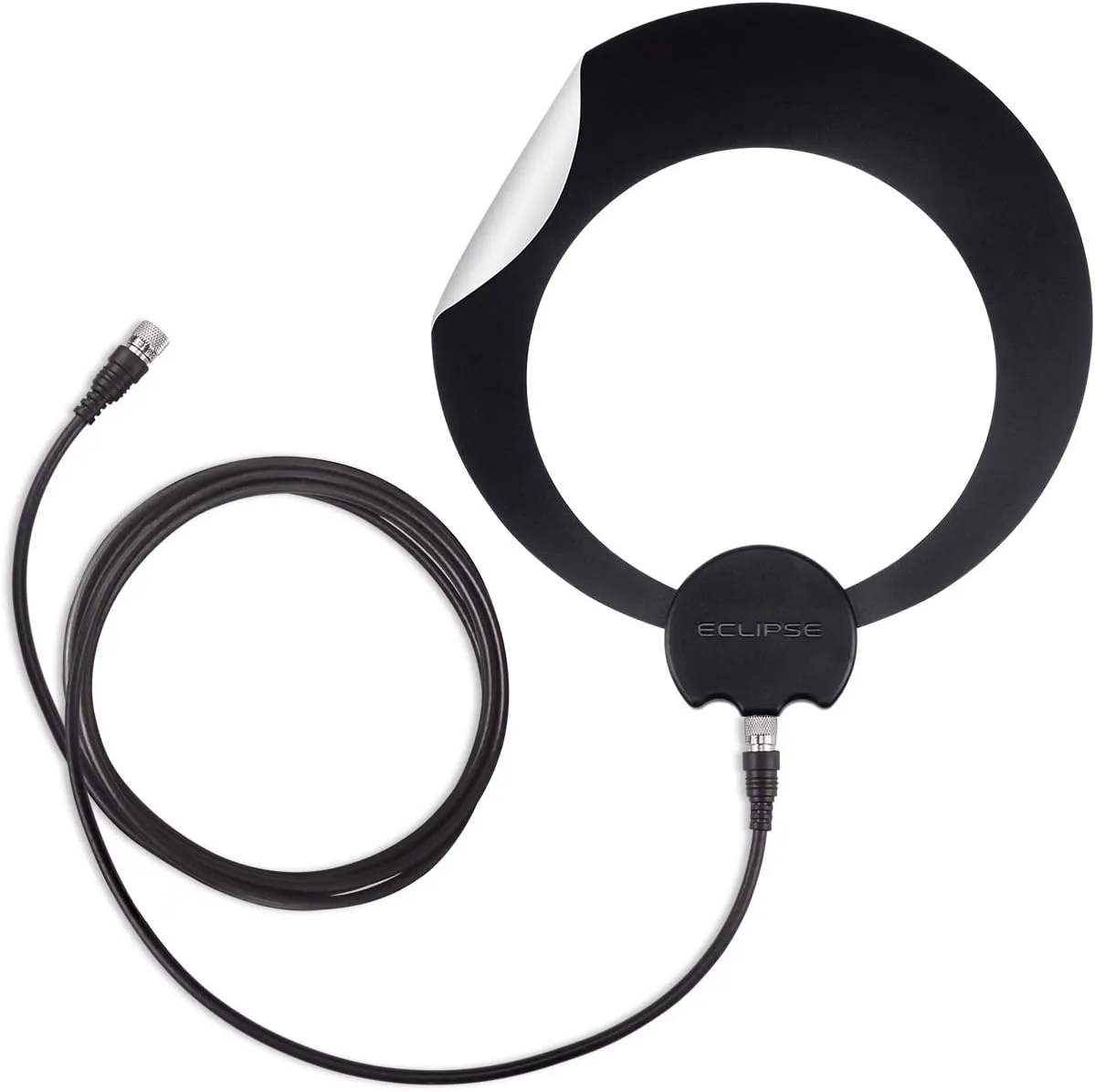 Antennas Direct ClearStream Eclipse UHF Indoor TV Antenna, Reversible, 35  Mile Range, 4K 8K UHD, NEXTGEN TV – w/ 12 ft. Cable, Grips to Walls & Windows