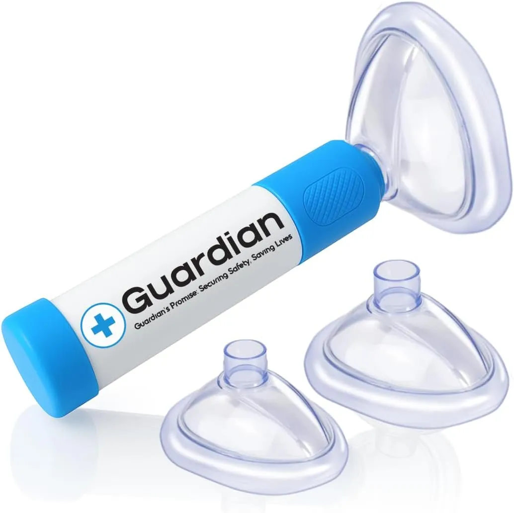 Anti Choking Device for Kids and Adults with 2 Mask, Choking Rescue Device, Portable Choking Rescue Device, First Aid Device for Choking - Home Kit
