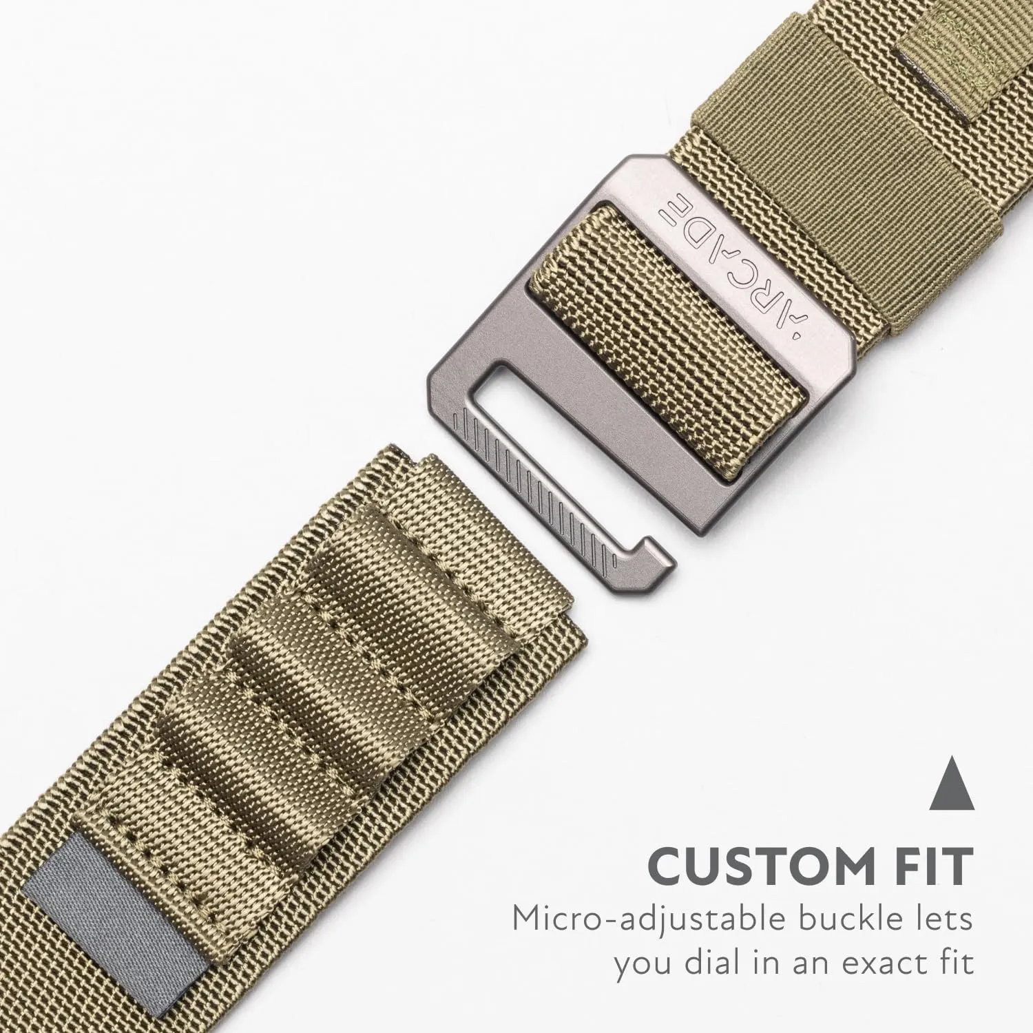 Arcade Belts Hardware Alu Utility Belt - Low-Profile Aluminum Buckle, Heavy Duty Work Belt, Stretch Webbing, Anti-Slip