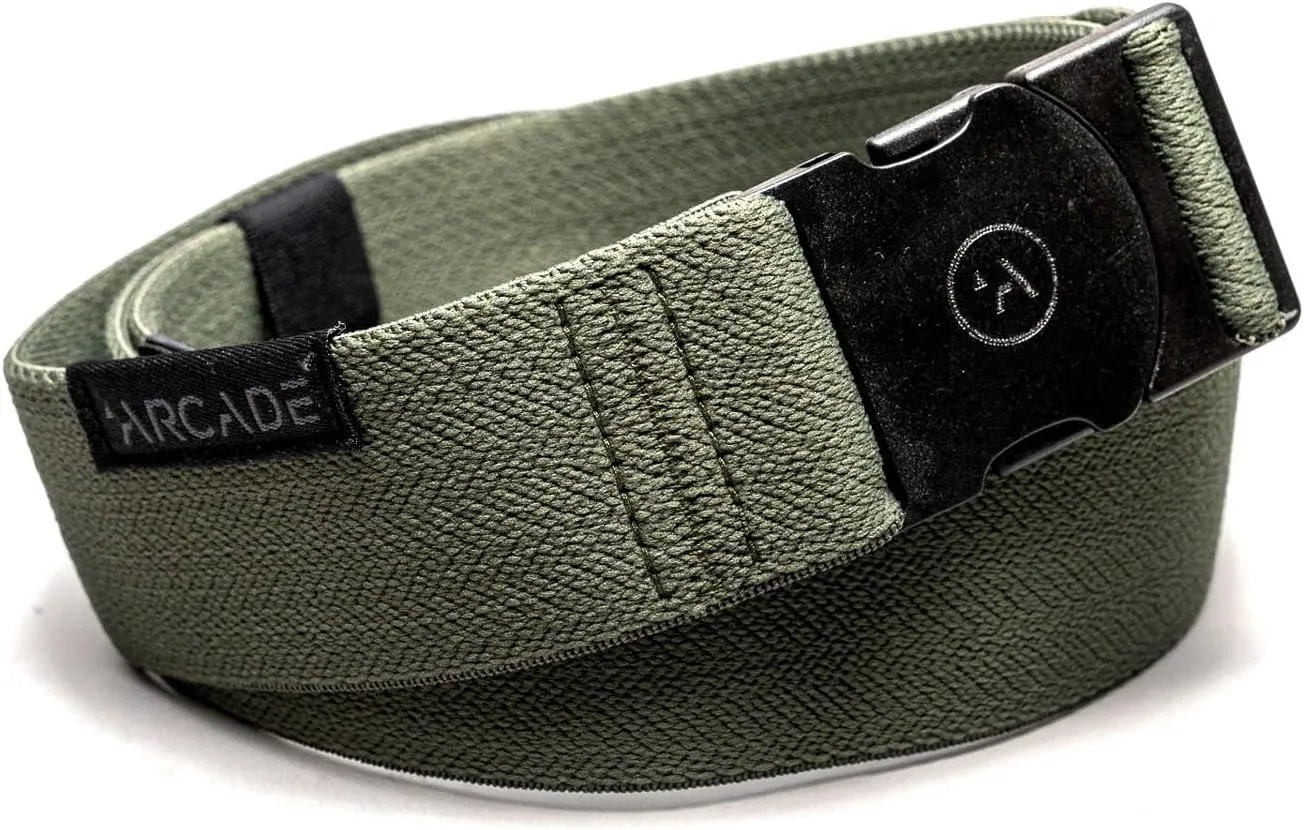 Arcade The Original Unisex Adventure Belt, Heavy Duty Elastic Webbing, Non-Metal Travel Friendly Buckle