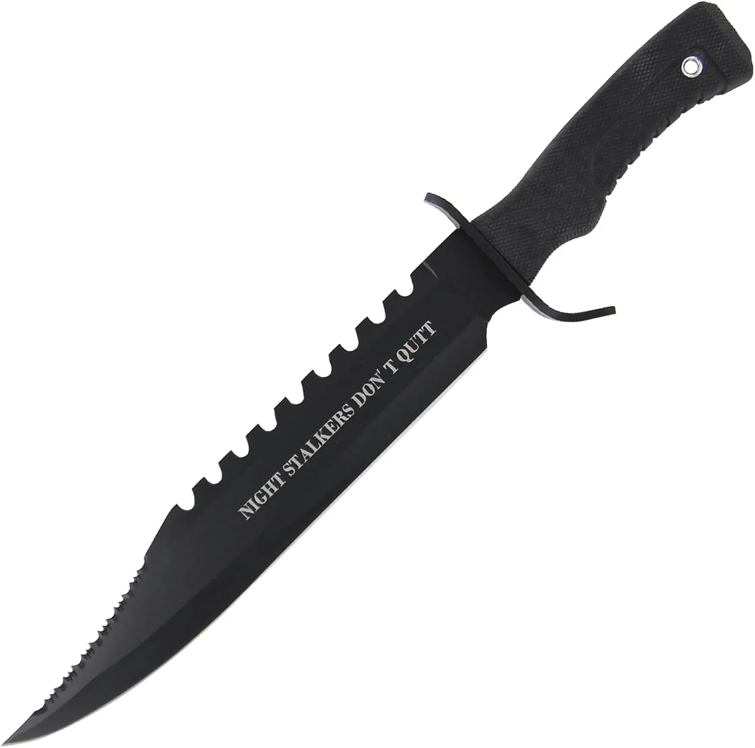Armory Replicas Night Stalkers Don't Quit Sawback Sporting Knife