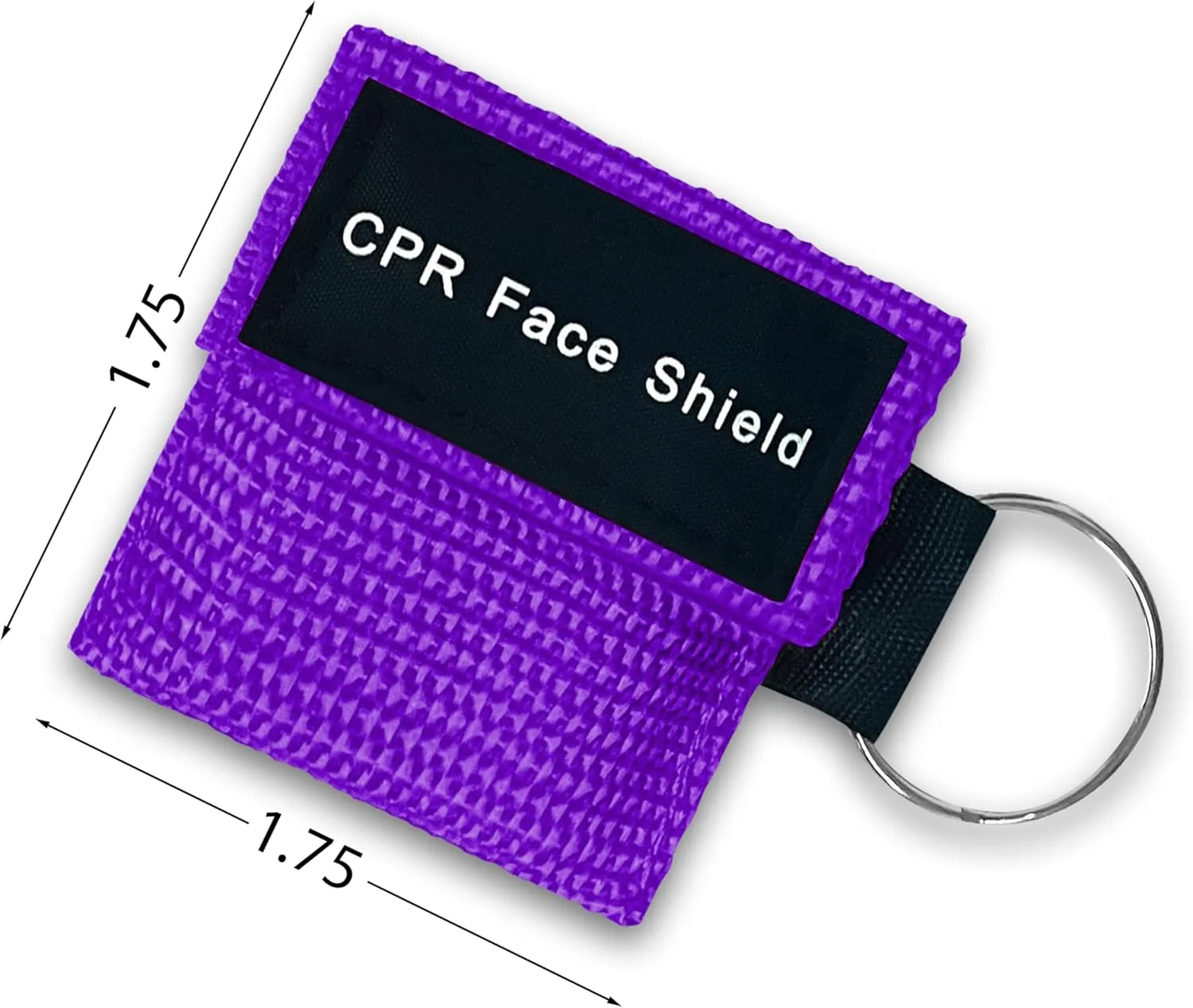 ASA TECHMED CPR Mask Keychain Emergency Kit CPR Face Shields for First Aid AED Training Child and Adult CPR Breathing Barrier