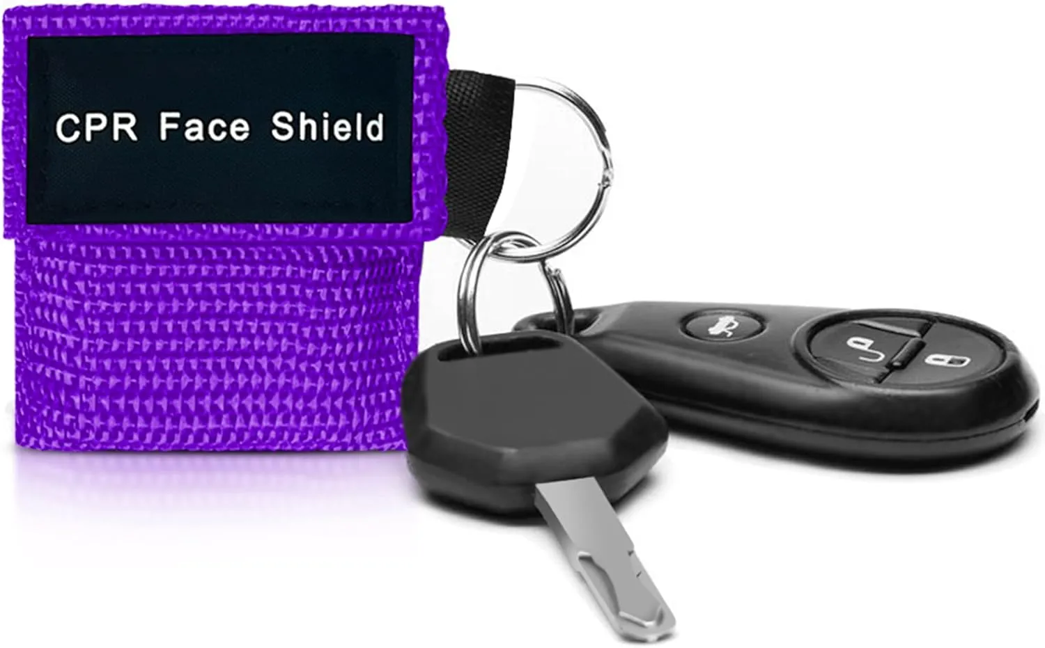 ASA TECHMED CPR Mask Keychain Emergency Kit CPR Face Shields for First Aid AED Training Child and Adult CPR Breathing Barrier