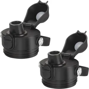 Auto Spout Lid for YETI Rambler Bottles, Fits 18/26/36/64 oz Bottles, Chug Replacement Lid Cap with Push-Button Lid and Flexible Handle…